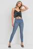 Just Black Denim The Vinyl Skinny - Dark Denim/Light Denim/Medium Denim - Thumbnail 5