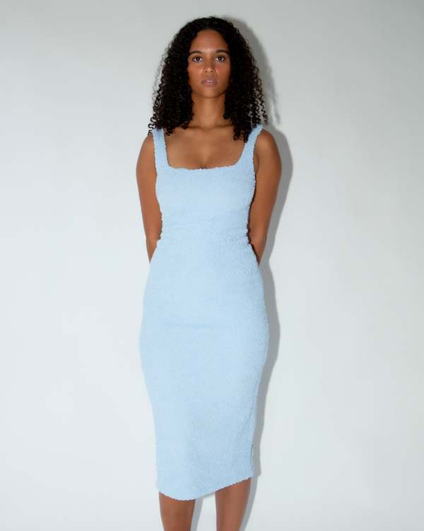 ASTR The Label Crisanta Dress - Blue | Garmentory ASTR The Label Crisanta Dress - Blue | Garmentory