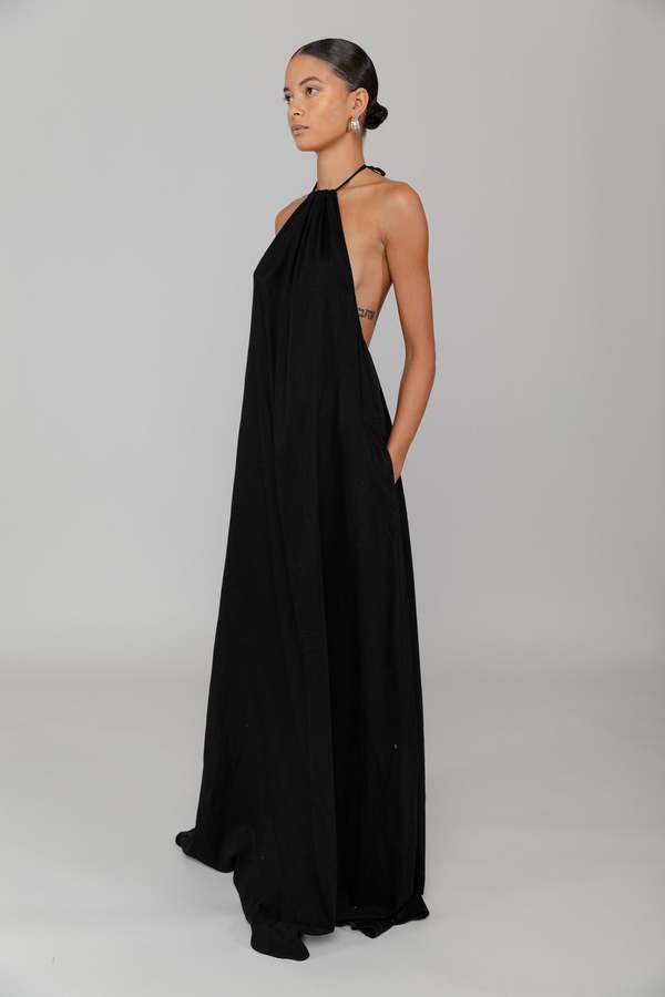 jersey draped dress Draped jersey Dress “Fluid”