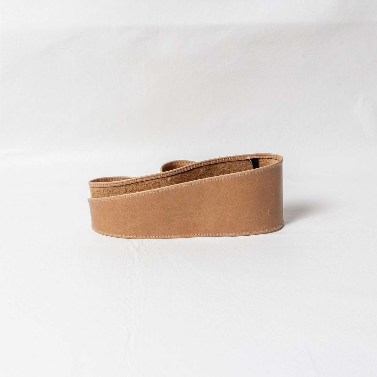 Brave Leather Doone Simple Chain Belt Nude Nappa