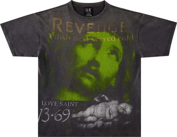 Saint Michael Revenge T-shirt - Black | Garmentory