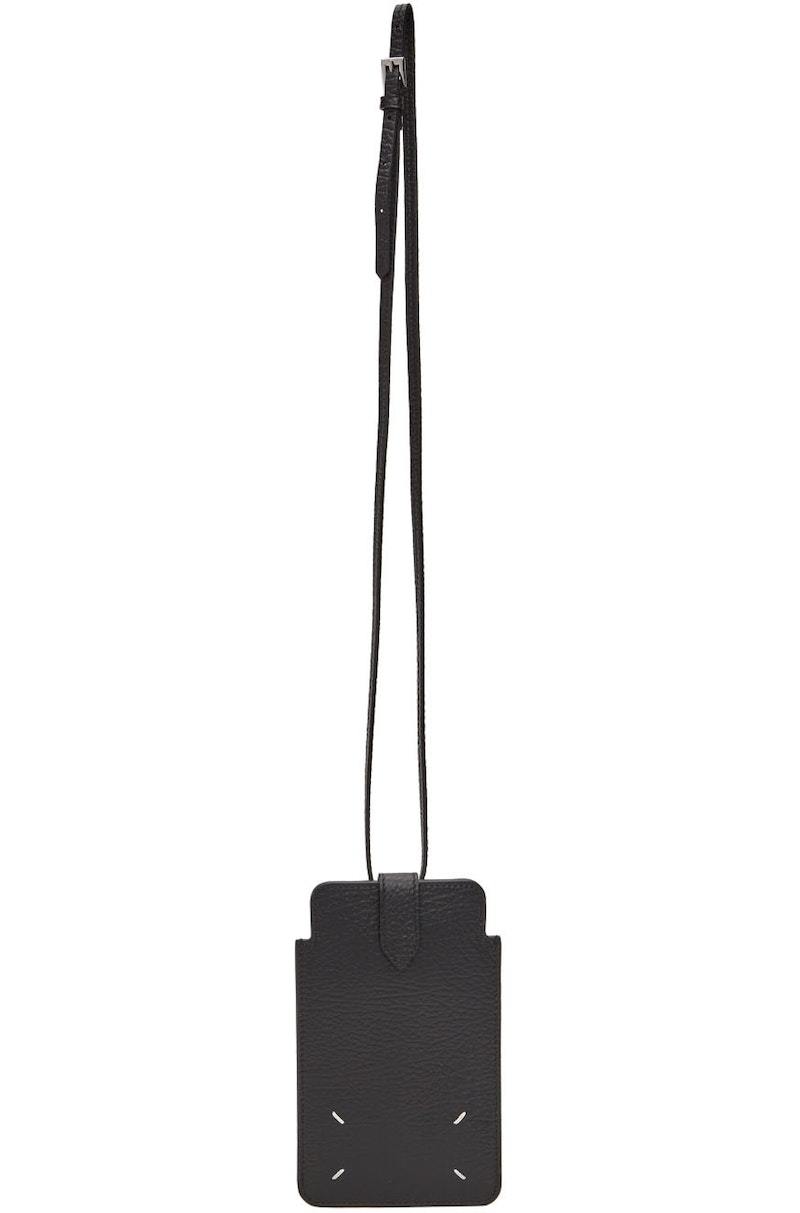 Maison Margiela Four Stitch Phone Case - Black | Garmentory
