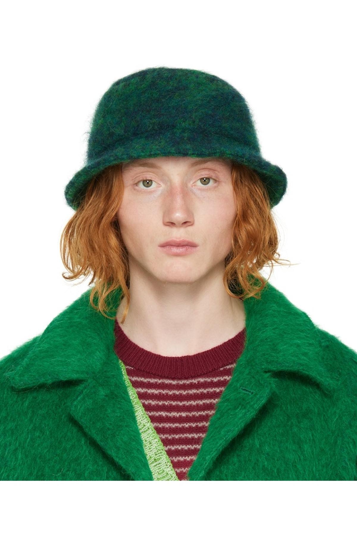 帽子 MARNI WOOL BUCKET HAT Marni - Logo wool bucket hat Marni