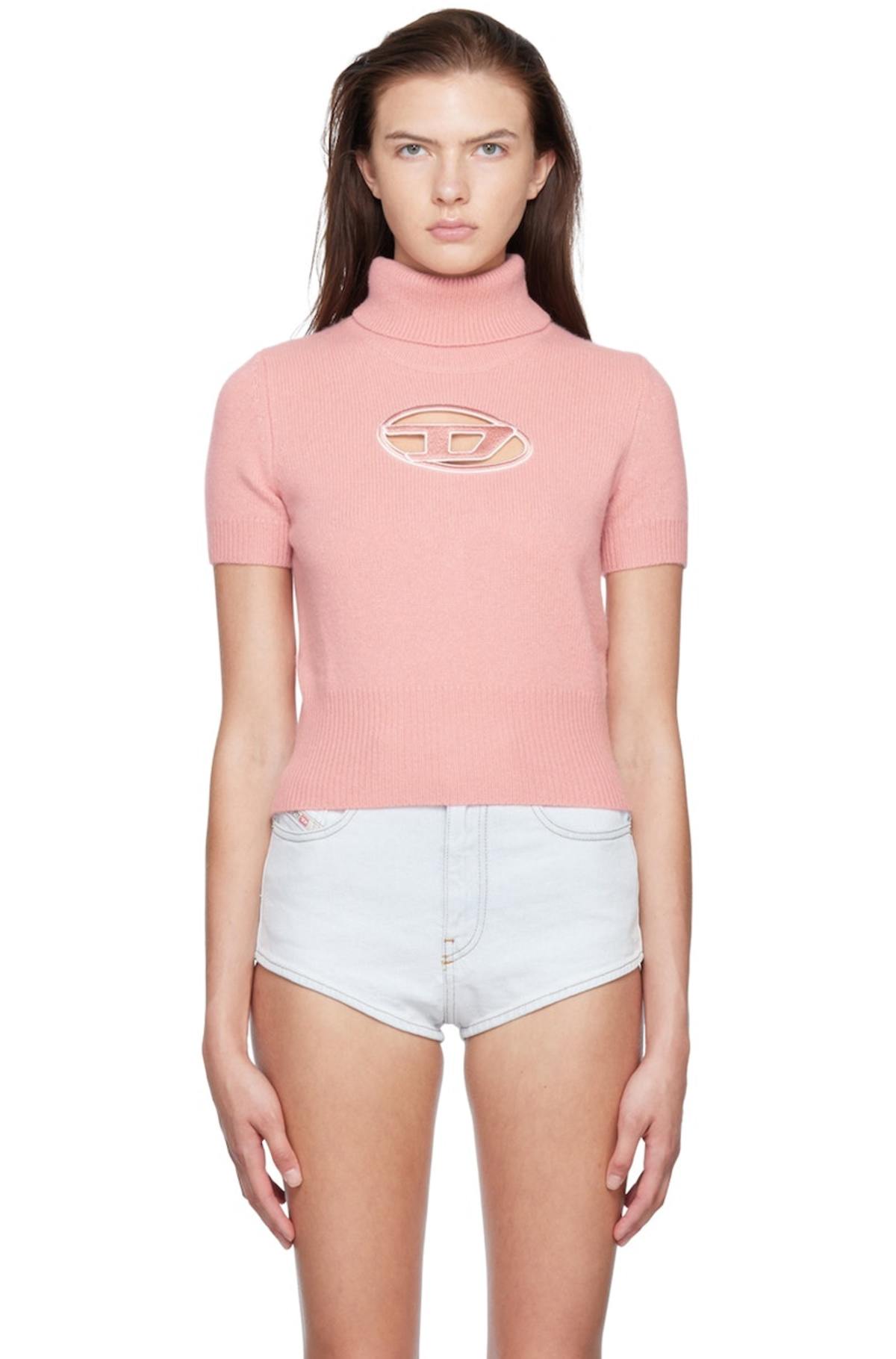 DIESEL M Argaret Turtleneck - Pink | Garmentory