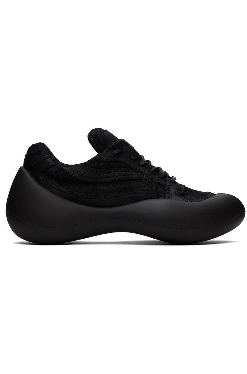 【関税込み】JW Anderson ブラック Bumper Hike スニーカー JW ANDERSON Bumper Hike Low Top Sneakers - Blue/Black