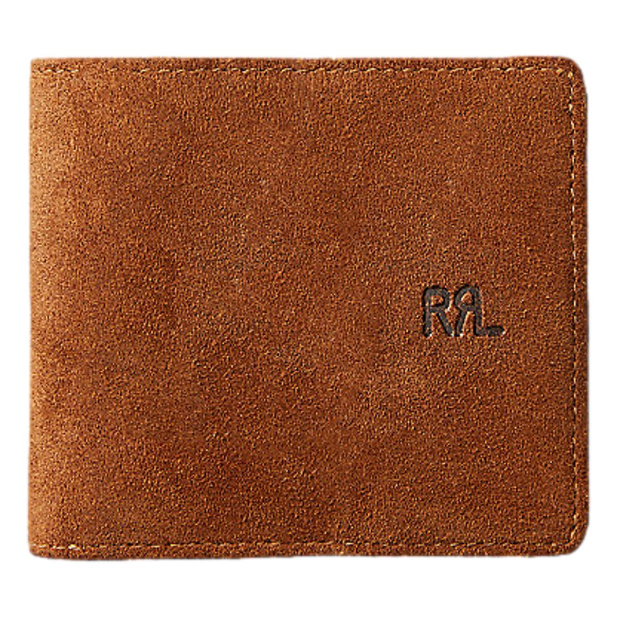 RRL Roughout Suede Billfold - Light Java 002 | Garmentory RRL Roughout Suede Billfold - Light Java 002 | Garmentory