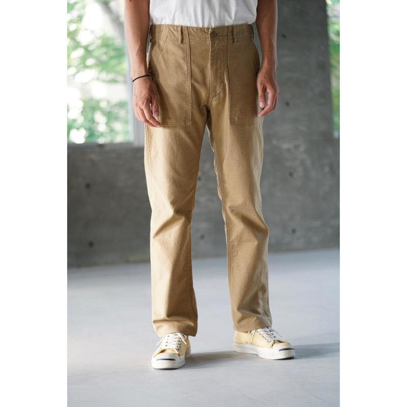 Orslow Slim Fit Fatigue Pants - Khaki | Garmentory