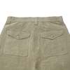 U.SAGE Heavy Linen Shorts - Grey - Thumbnail 5