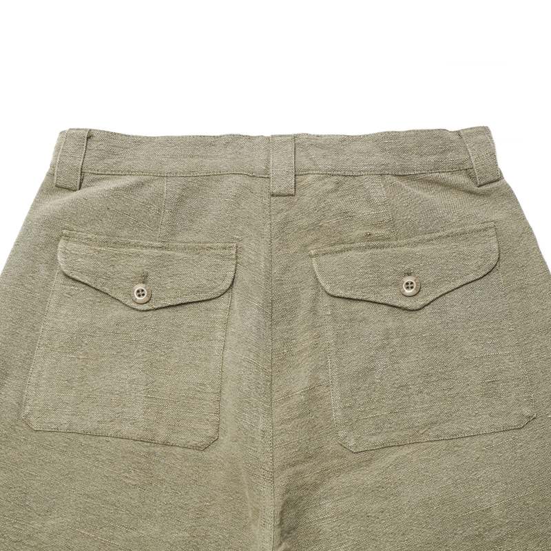 U.SAGE Heavy Linen Shorts - Grey