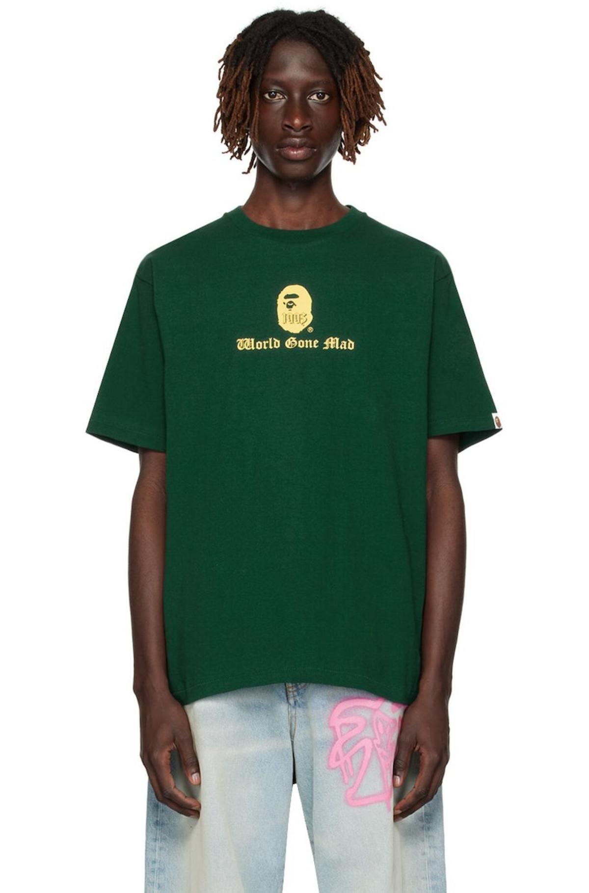 A BATHING APE WORLD GONE MAD Tシャツ A BATHING APE ® A World Gone Mad - 1993 To 2093 - Camo - XL