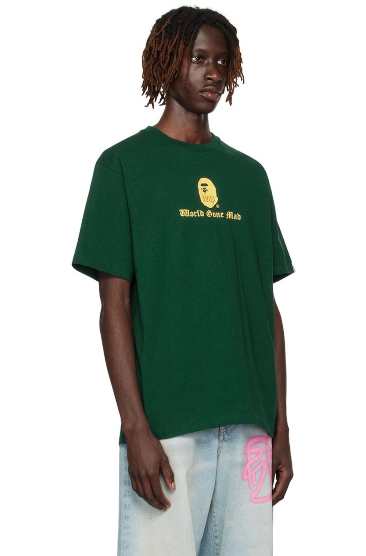 A BATHING APE WORLD GONE MAD Tシャツ BAPE A Bathing Ape World Gone Mad T-shirt – PFO - Premium