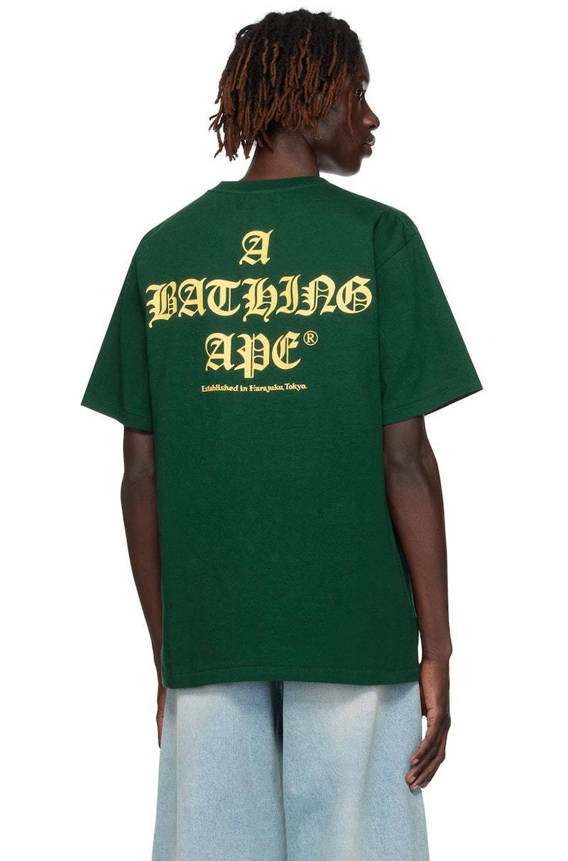 BAPE World Gone Mad T-Shirt - Green | Garmentory