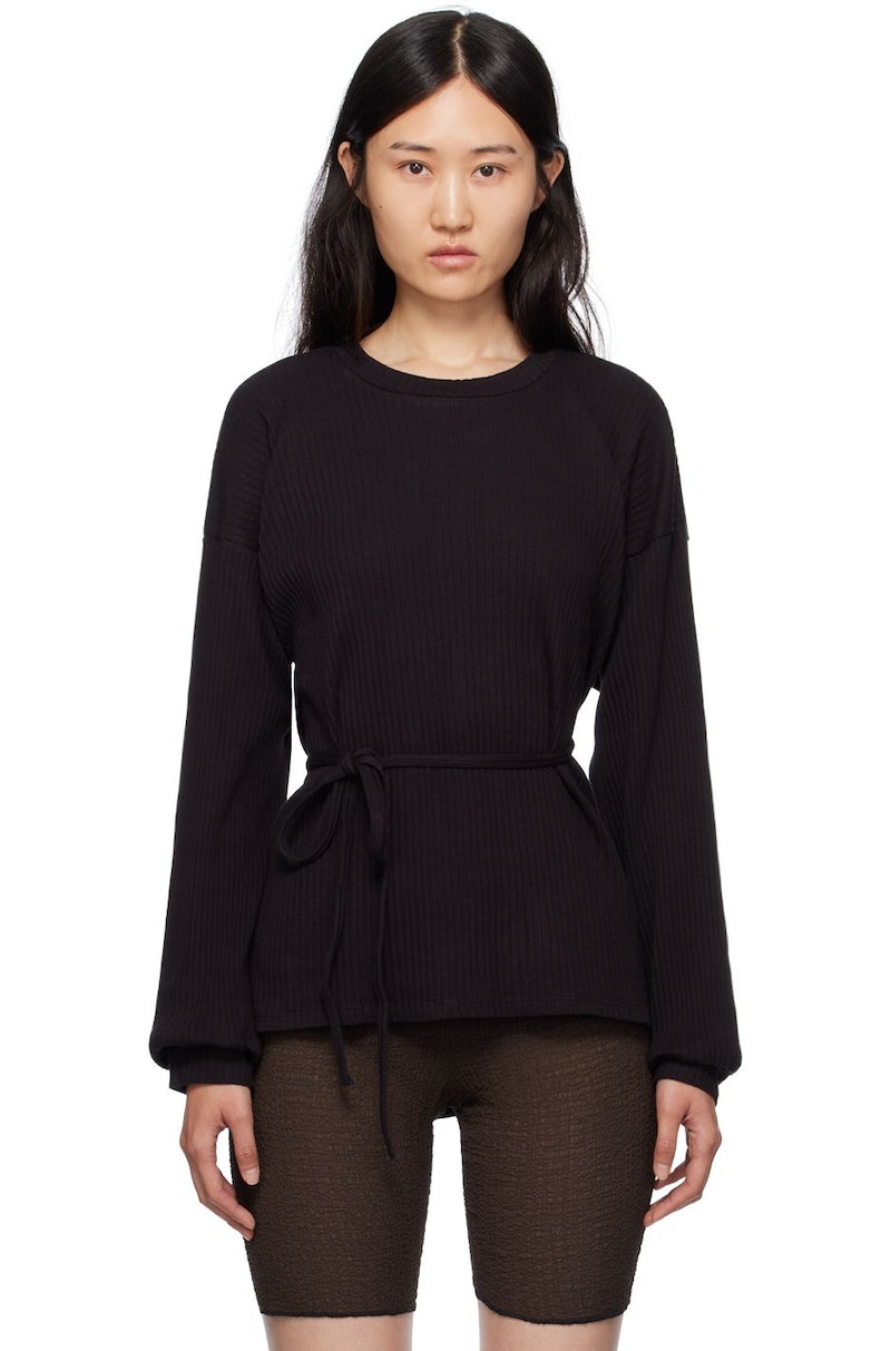Baserange shaw long sleeve スウェット Baserange Shaw Long Sleeve - Dark Green | Garmentory