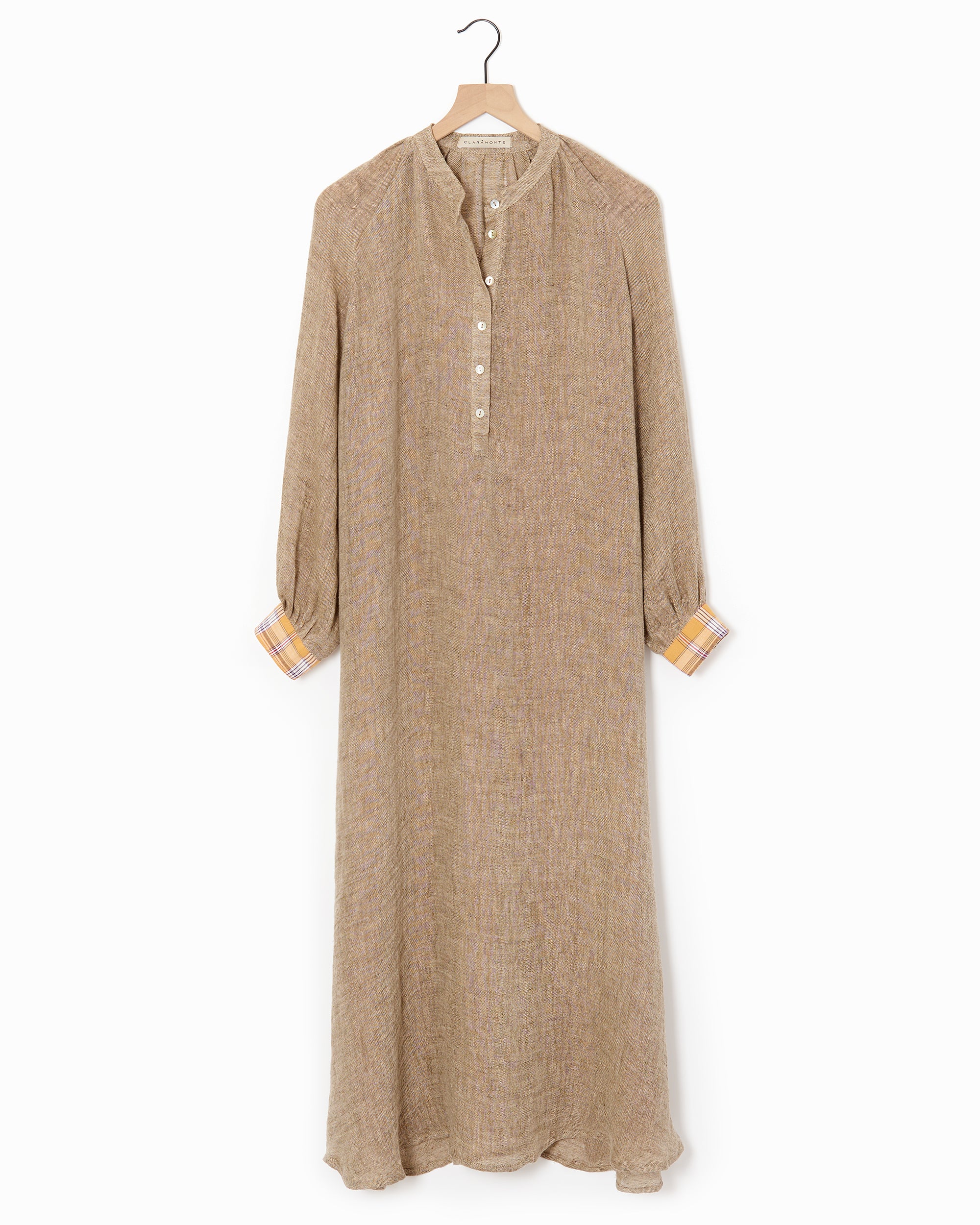 knee length dresses for ladies Houston Linen Denim Mini Dress – kapok