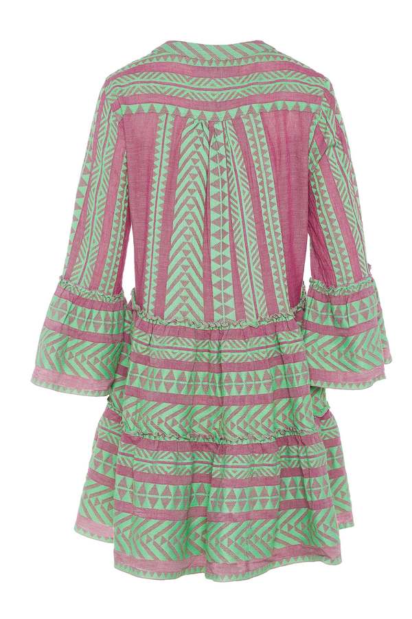 devotion twins ella short dress Devotion Twins Ella Dress Pink Red Short