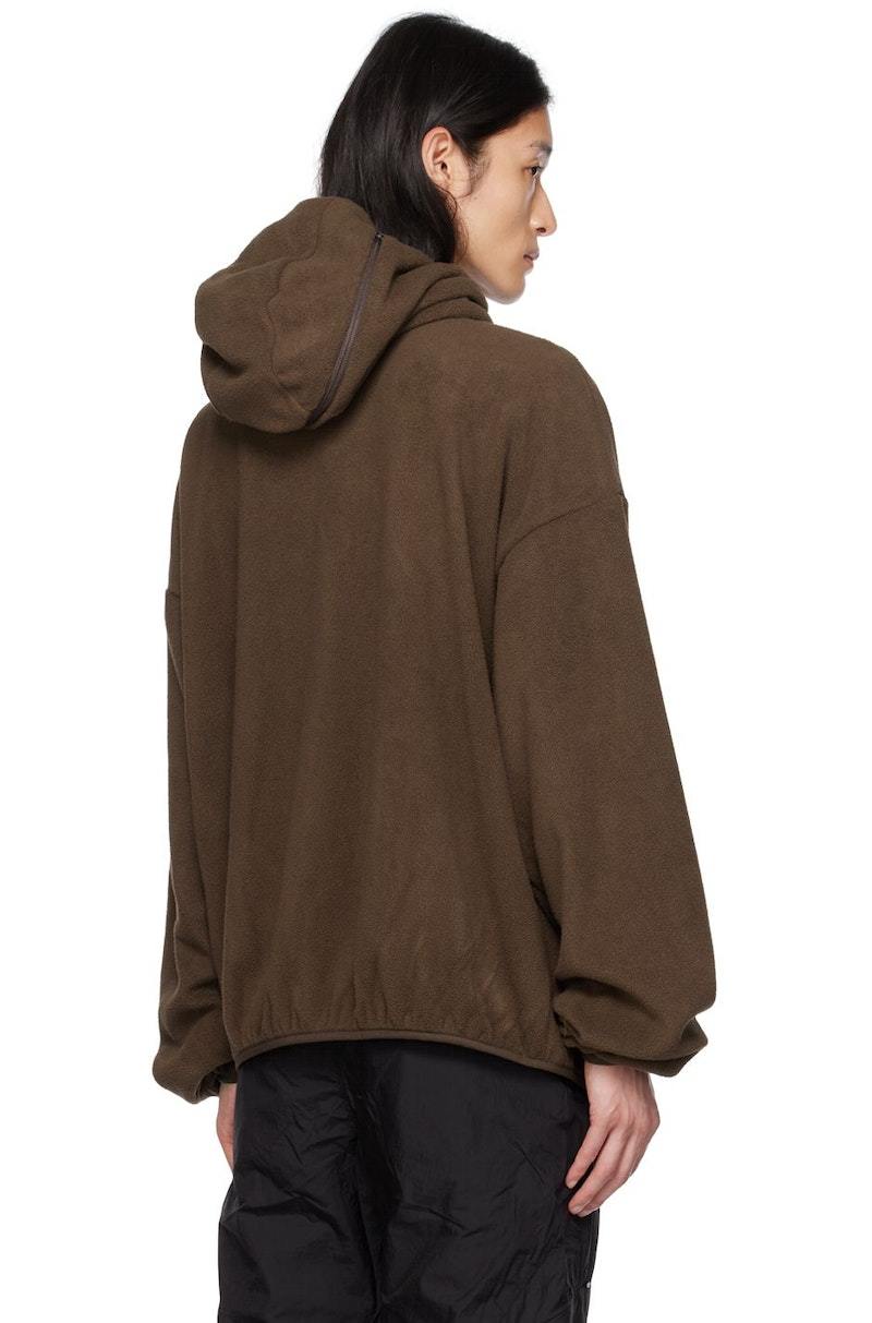 Post Archive Faction (PAF) SSENSE Exclusive Hoodie Brown - Main Image