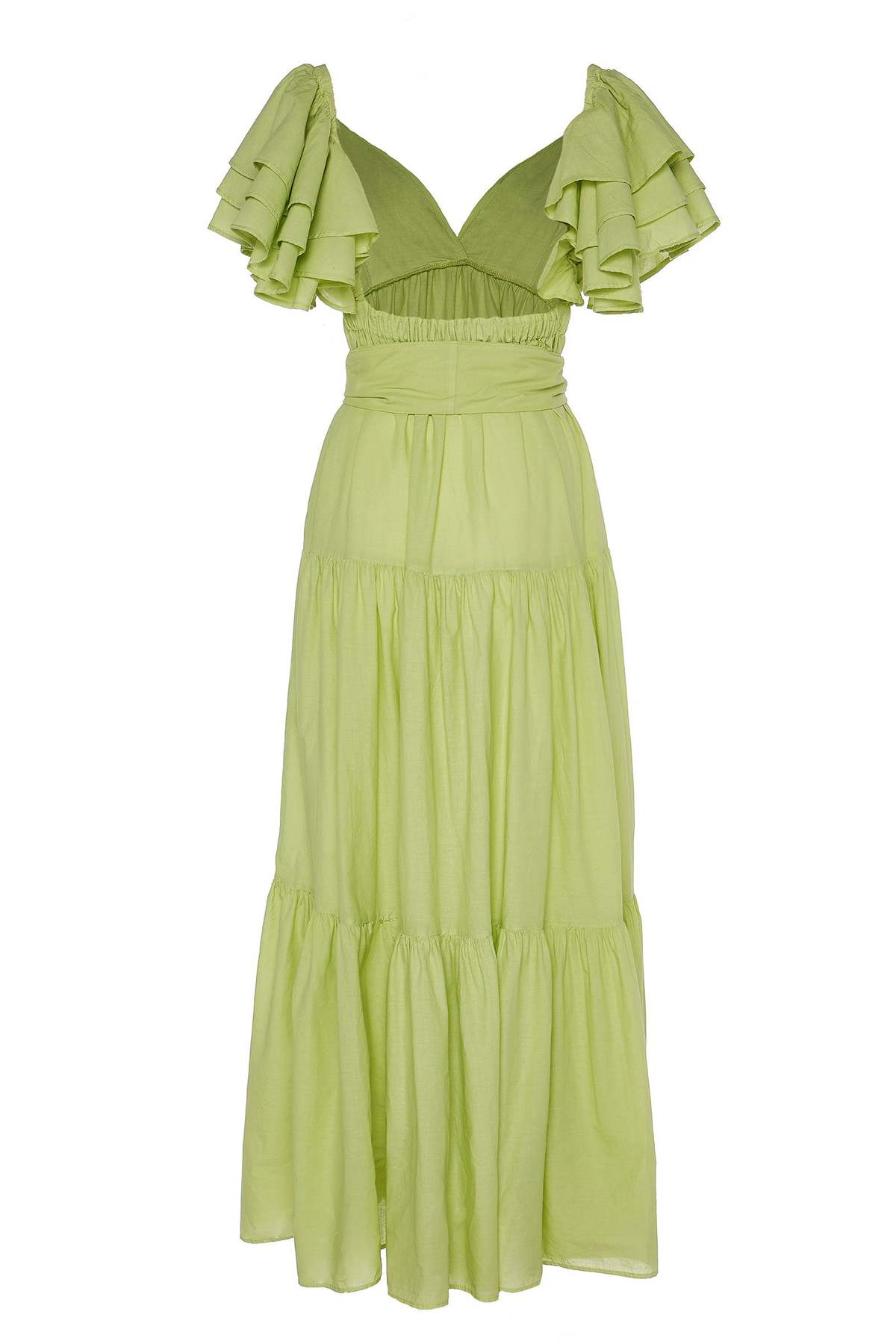 Devotion Twins Loutro Maxi Dress - Pontex Green - Image 2 of 2