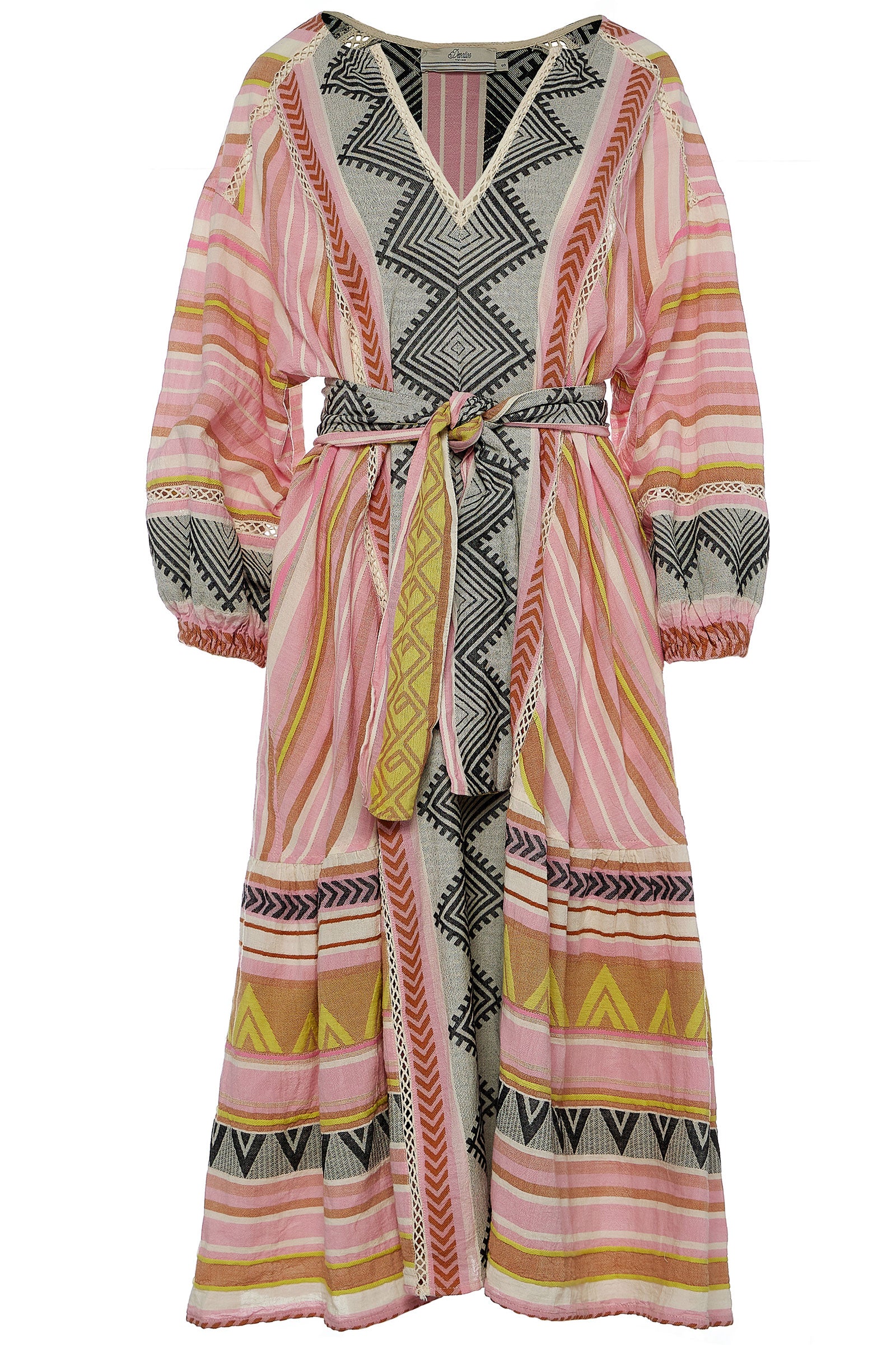 devotion twins dress pink Devotion Twins Porto Timoni Multi Dress - Pink