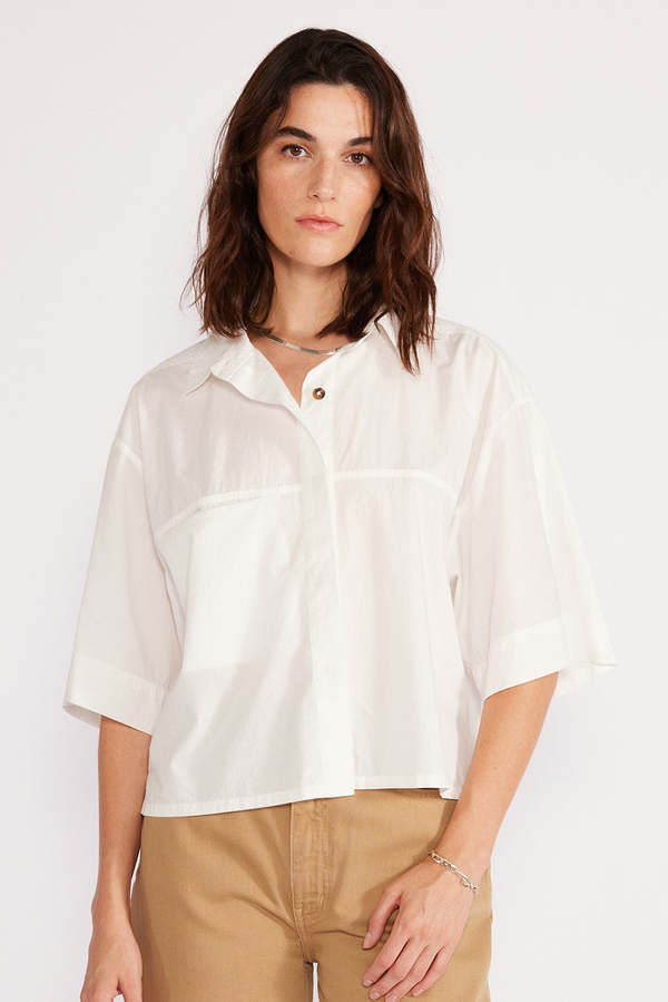 ETICA SYMONE SHIRT - CLOUD WHITE | Garmentory