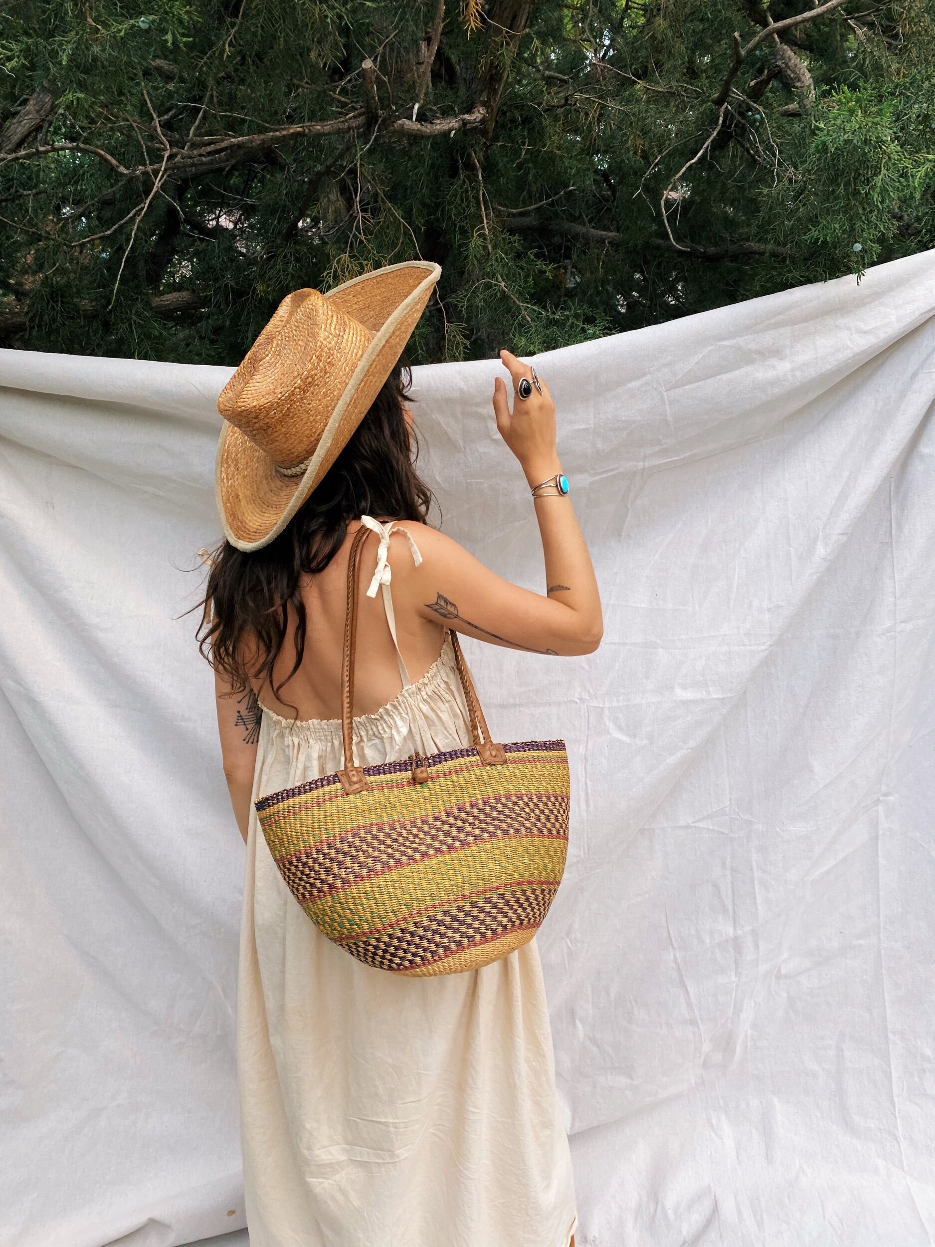 Ida Tote in Mahogany