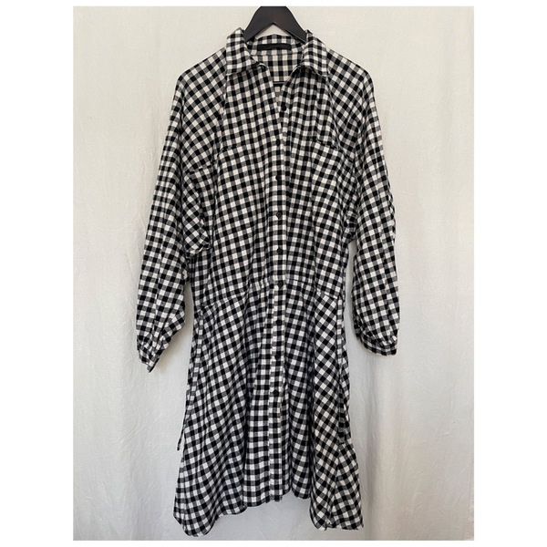 open lace back dress Green Oversized Flannel Shirt M/L