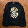 Cactus Club ANSF College Crew French Terry Sweatshirt - Black - Thumbnail 2