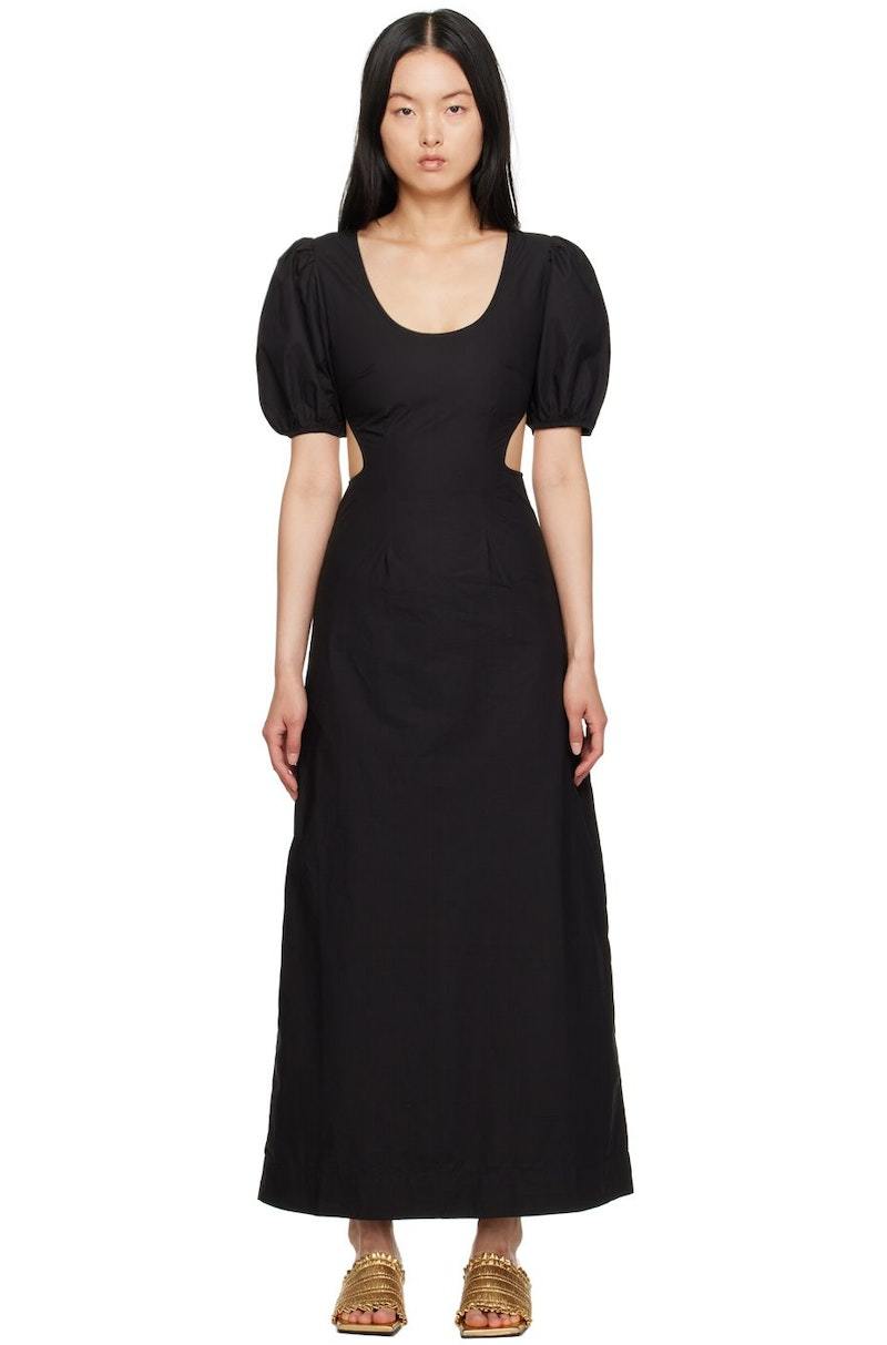 ganni cut out dress carolinesstylehacks on LTK