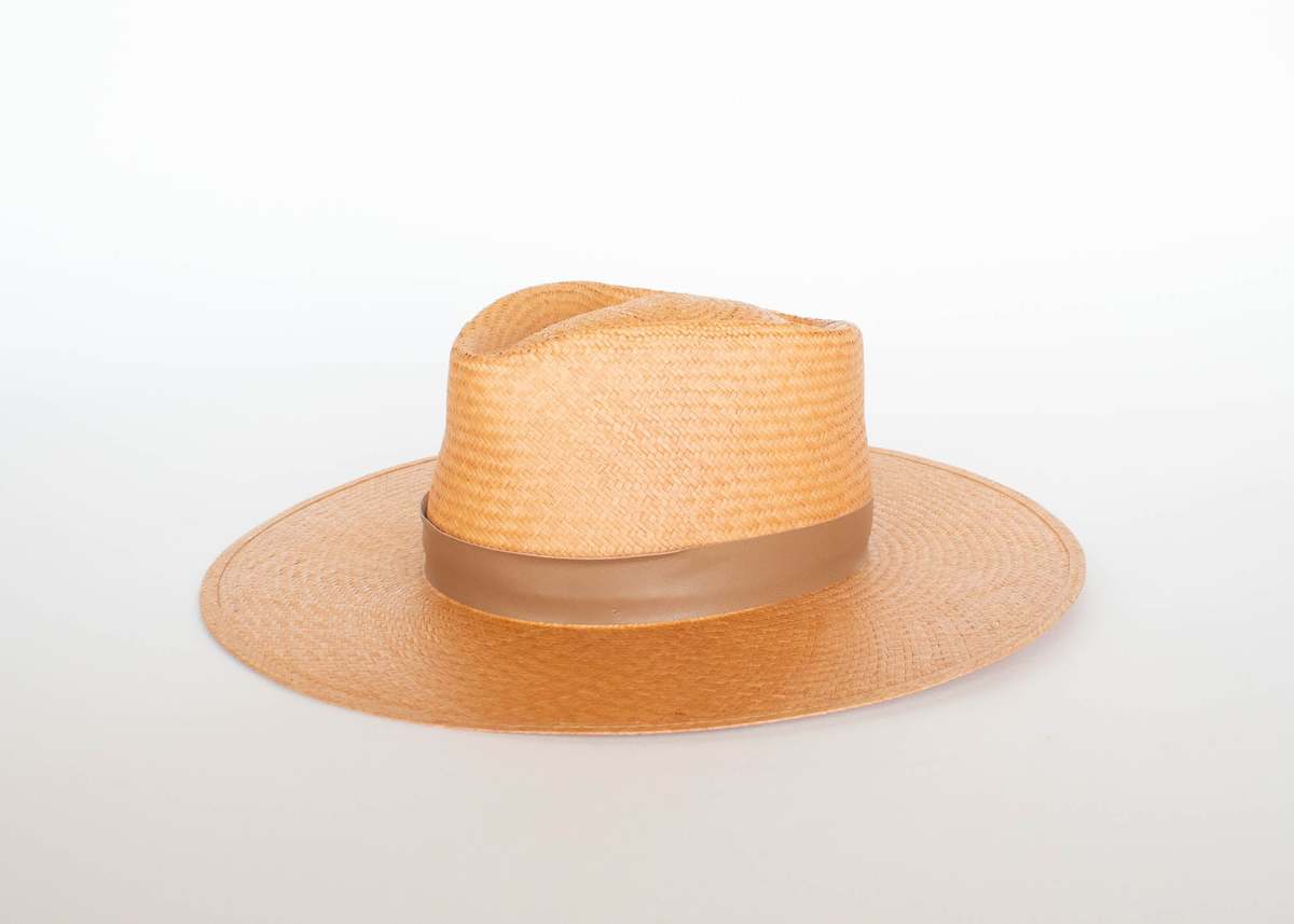 Lovelybird Paloma straw hat size Medium Lovely Bird Paloma Straw Hat | Garmentory main image 2