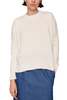 Organic by John Patrick Wide Cotton Pullover - Crme - Thumbnail 1