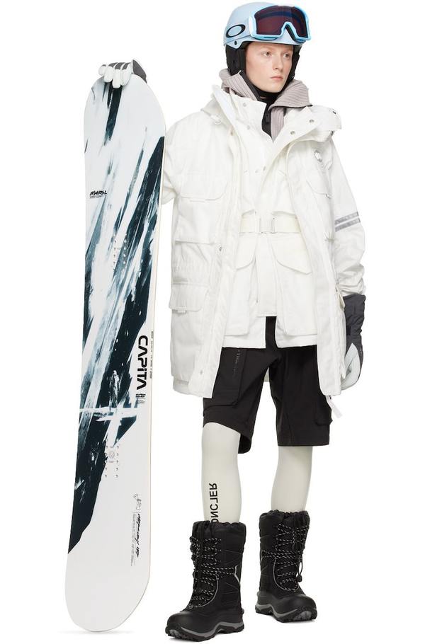 Oakley Chloe Kim Line Miner L Snow Goggles - White | Garmentory