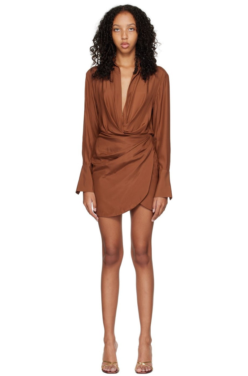 gauge81 naha short dress GAUGE81 Naha Short Dress in Black