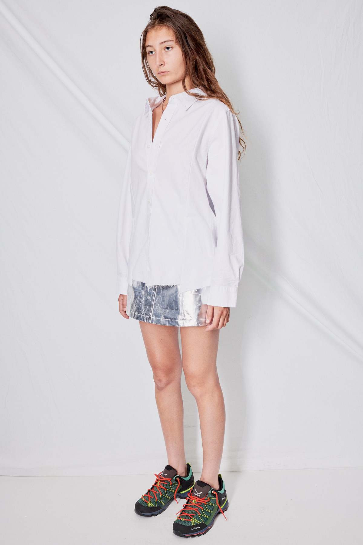 DEADWOOD Aluminum Lena Skirt - Silver - Image 6 of 8