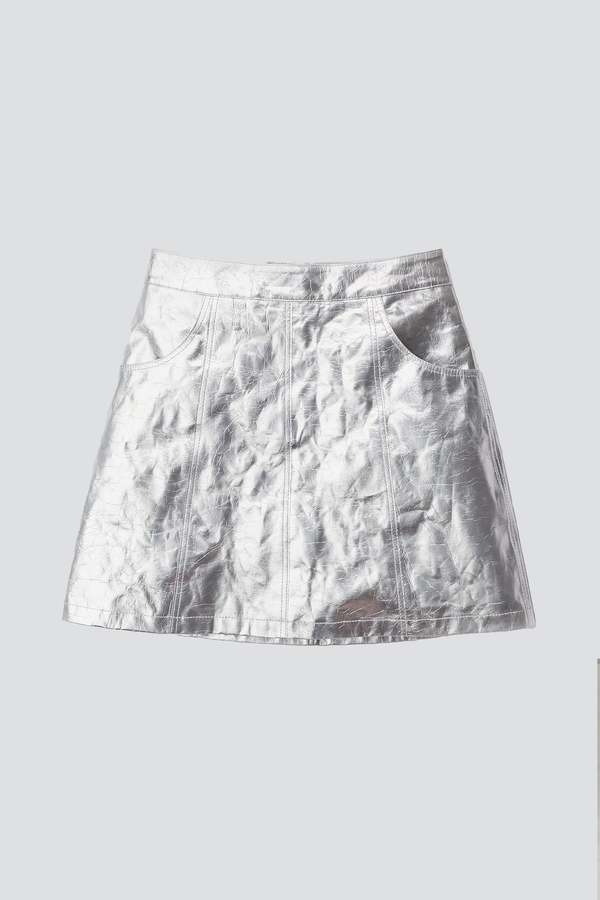 DEADWOOD Aluminum Lena Skirt - Silver