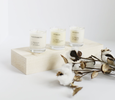 brooklyn candle studio Escapist Votive Set CAndle - White - Thumbnail 3