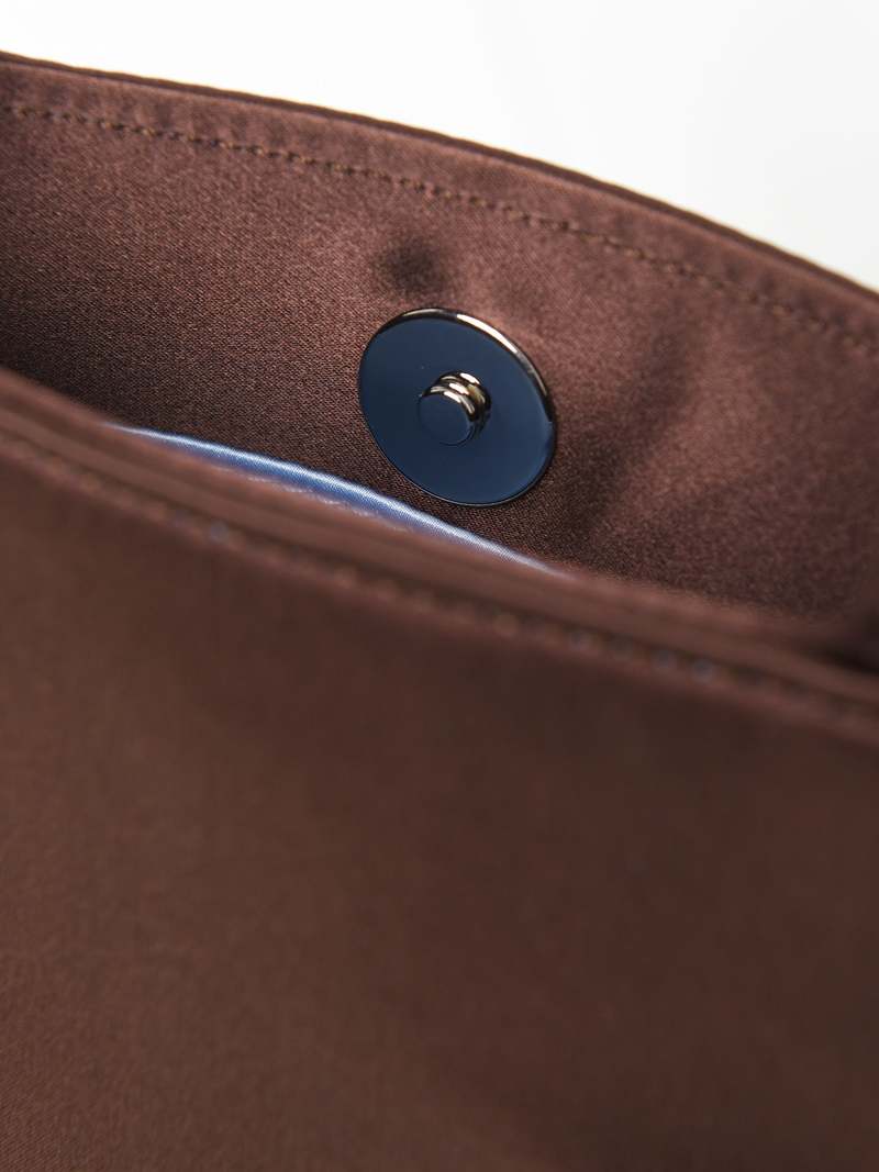 Home Of Hai Little Silk Bag - Brown | Garmentory