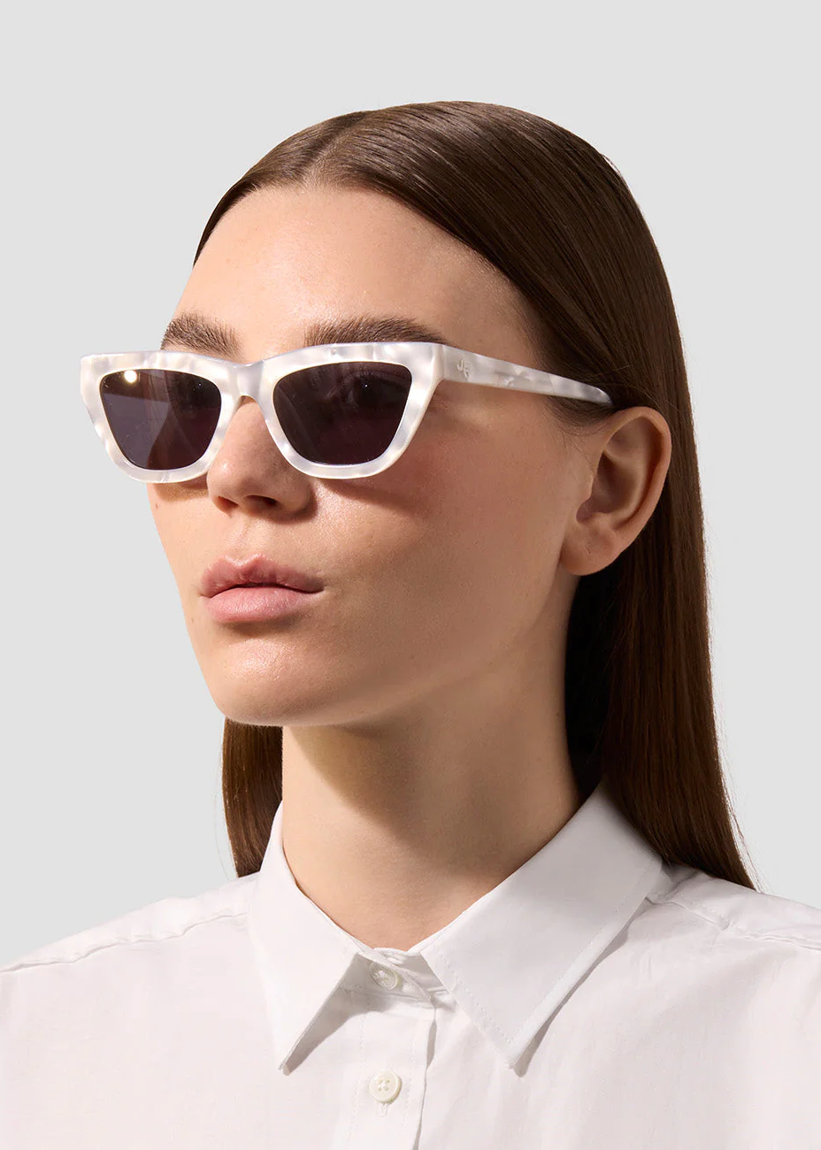 Jenny Bird The Cateye Sunglasses - Mother of Pearl | Garmentory display picture 3