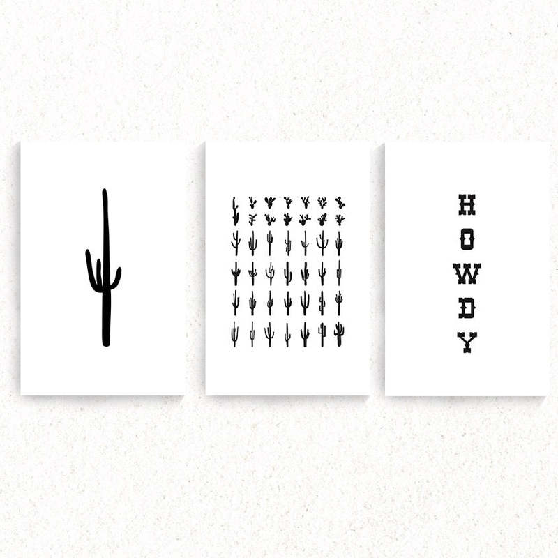 Phoenix General - Southwest Set of 3 - Black Phoenix General - Southwest Set of 3 - Black