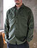 Orslow US Army Fatigue Shirt - Green - Thumbnail 7