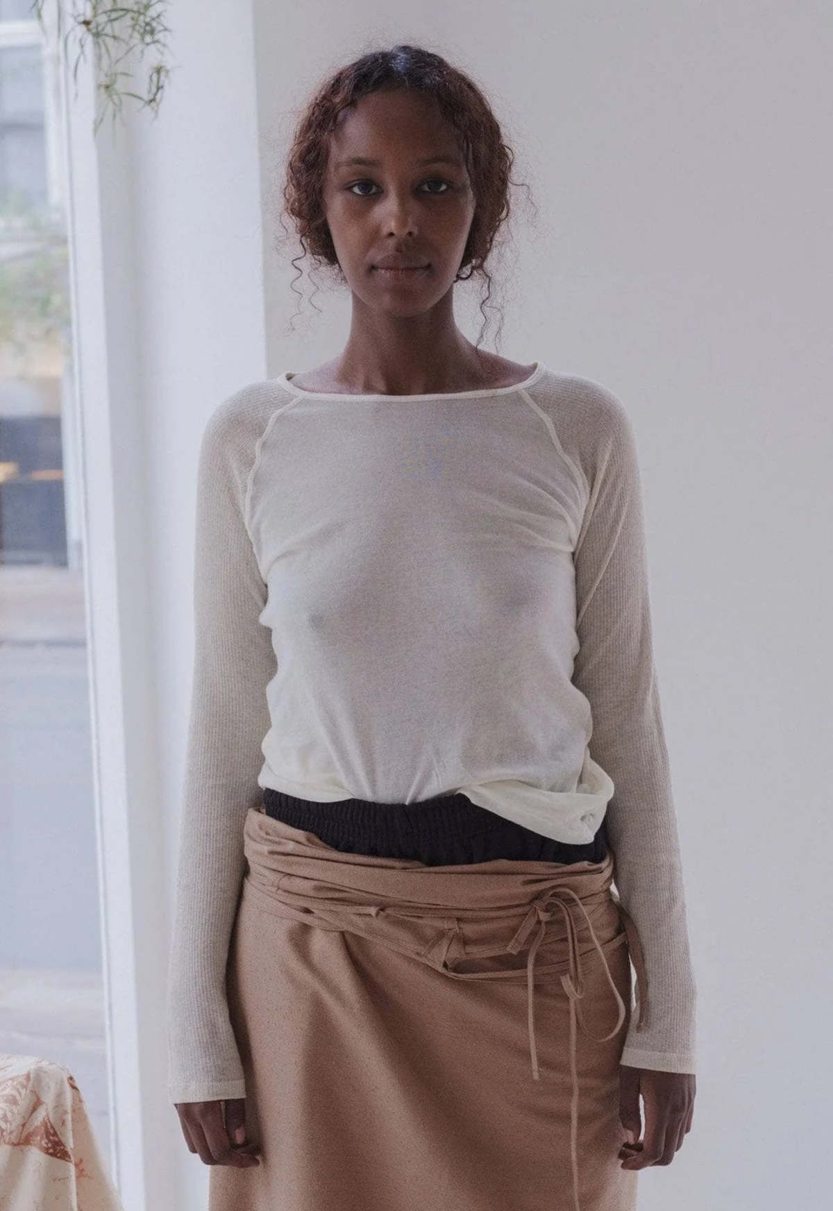 BASERANGE GENE LONGSLEEVE - Neutrals | Garmentory