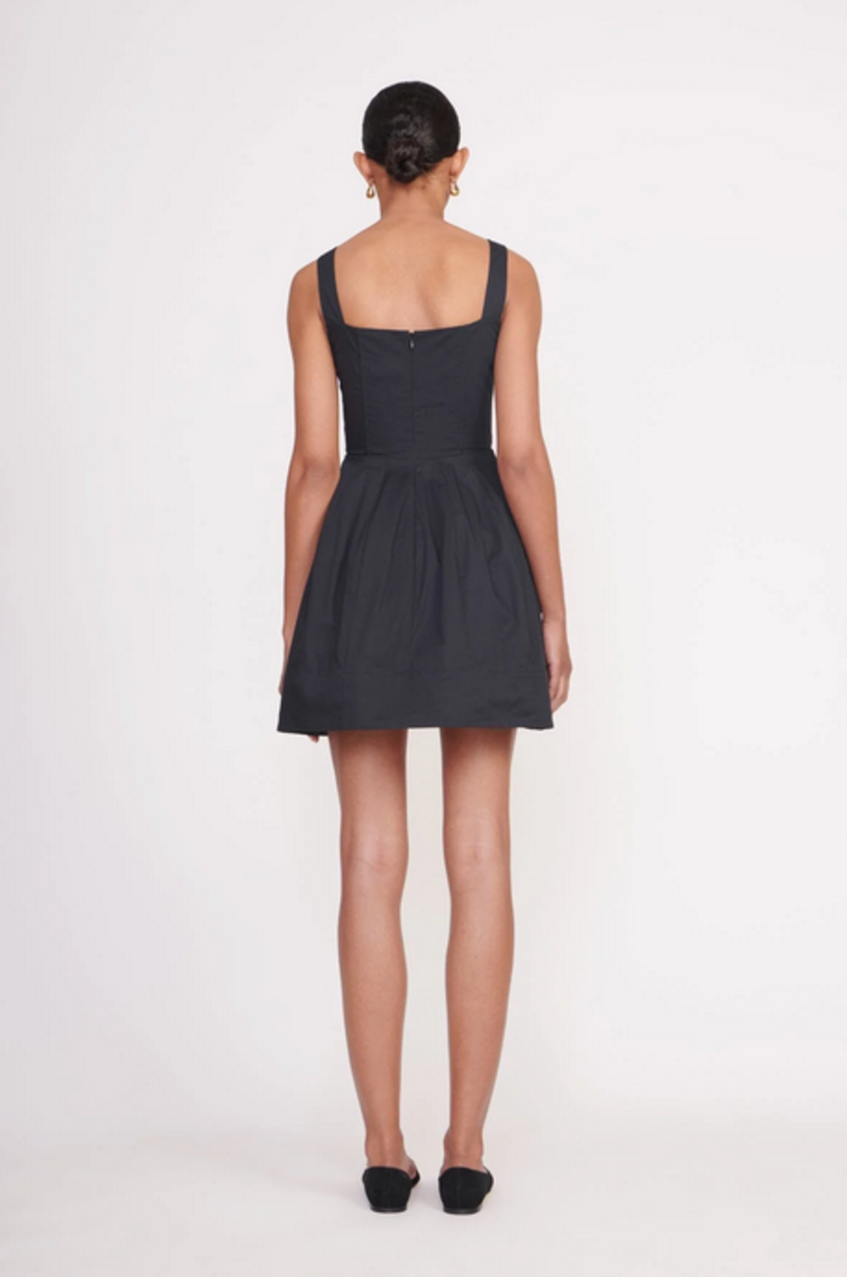 オールインワン・サロペット Staud Dena Mini Dress DENA MINI DRESS WHITE