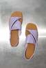 Hereu Clava Glossy Crinkled Sandal - Lavender - Thumbnail 1