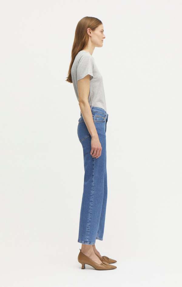 Rodebjer Huston Denim Pants - Vintage Blue