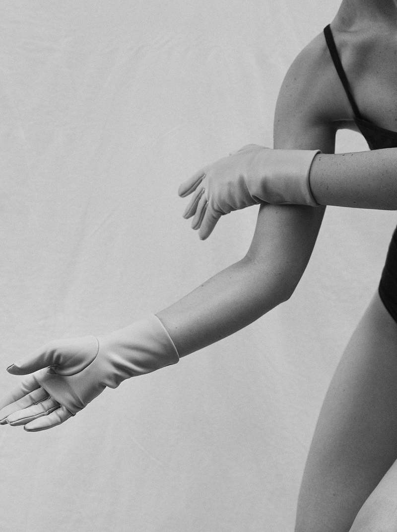 Stine Goya Lantana Gloves - Lilac