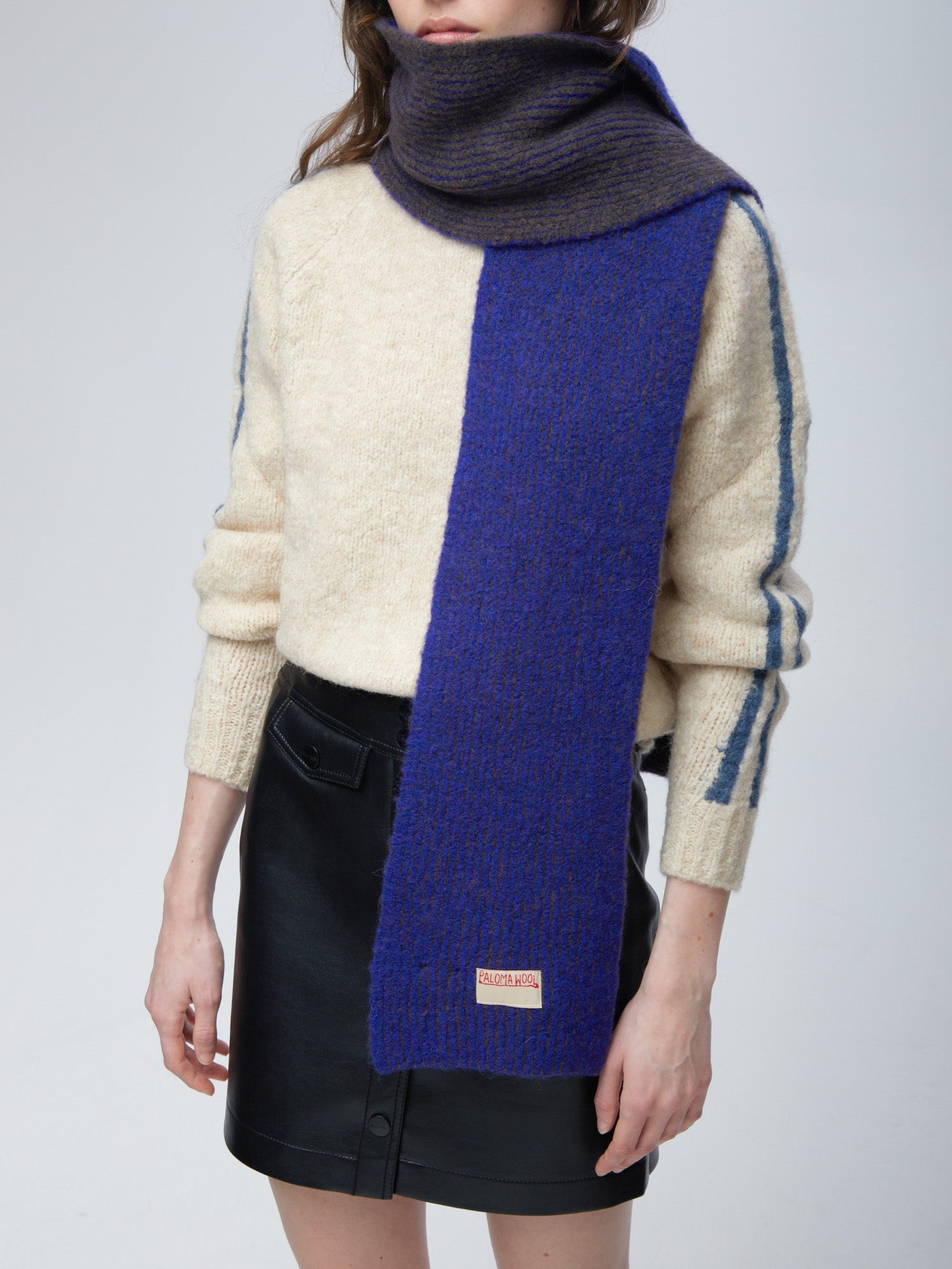 Paloma Wool Tito Scarf - Medium Blue | Garmentory
