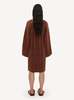 By Malene Birger Vyanna Dress - Dark Tan - Thumbnail 3