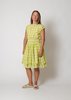 Rujuta Sheth Lizzie Dress - limeade chex - Thumbnail 3