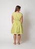 Rujuta Sheth Lizzie Dress - limeade chex - Thumbnail 5