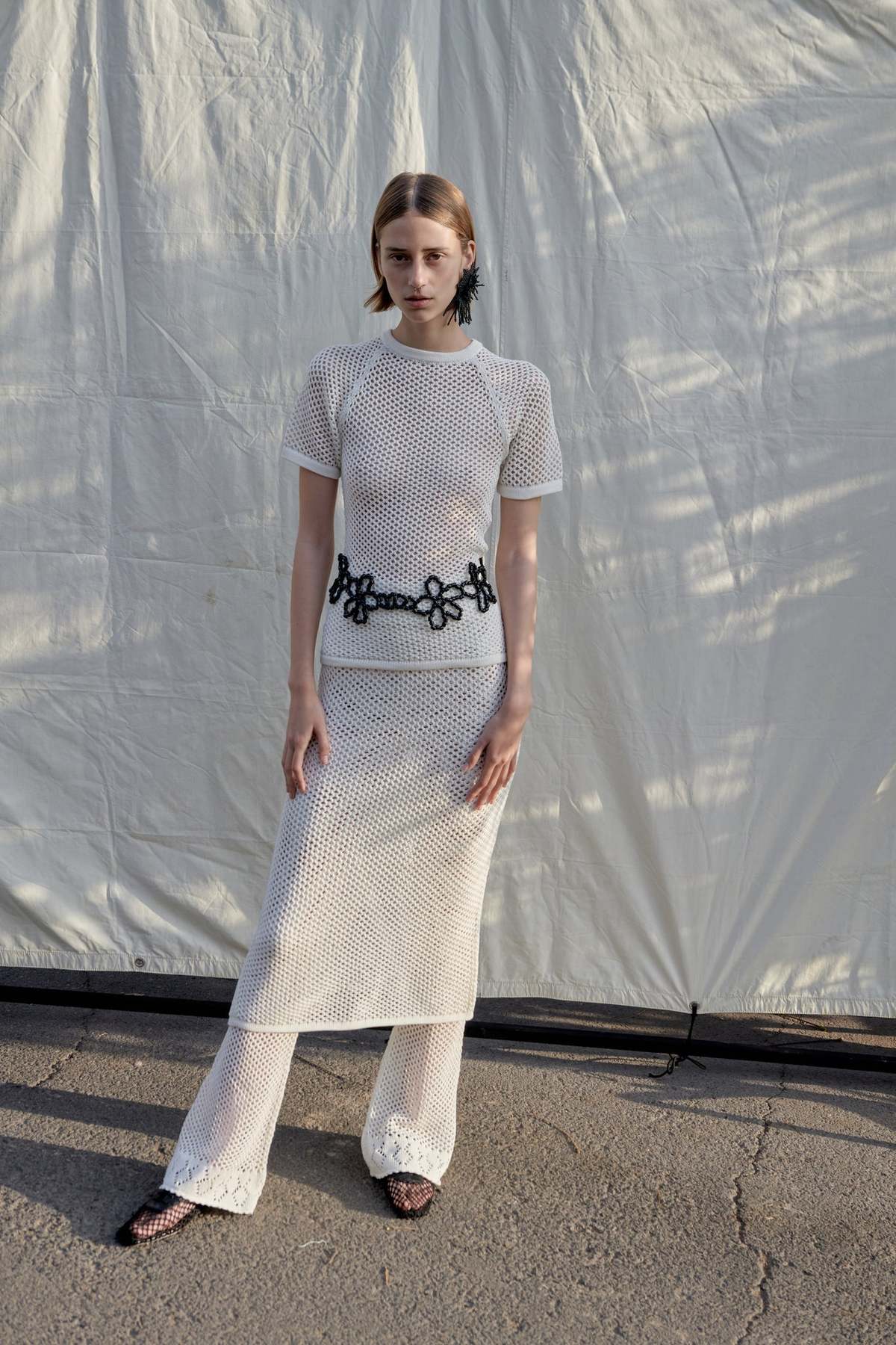 Mozhdeh Matin NET RAGLAN TEE - Image 2 of 4