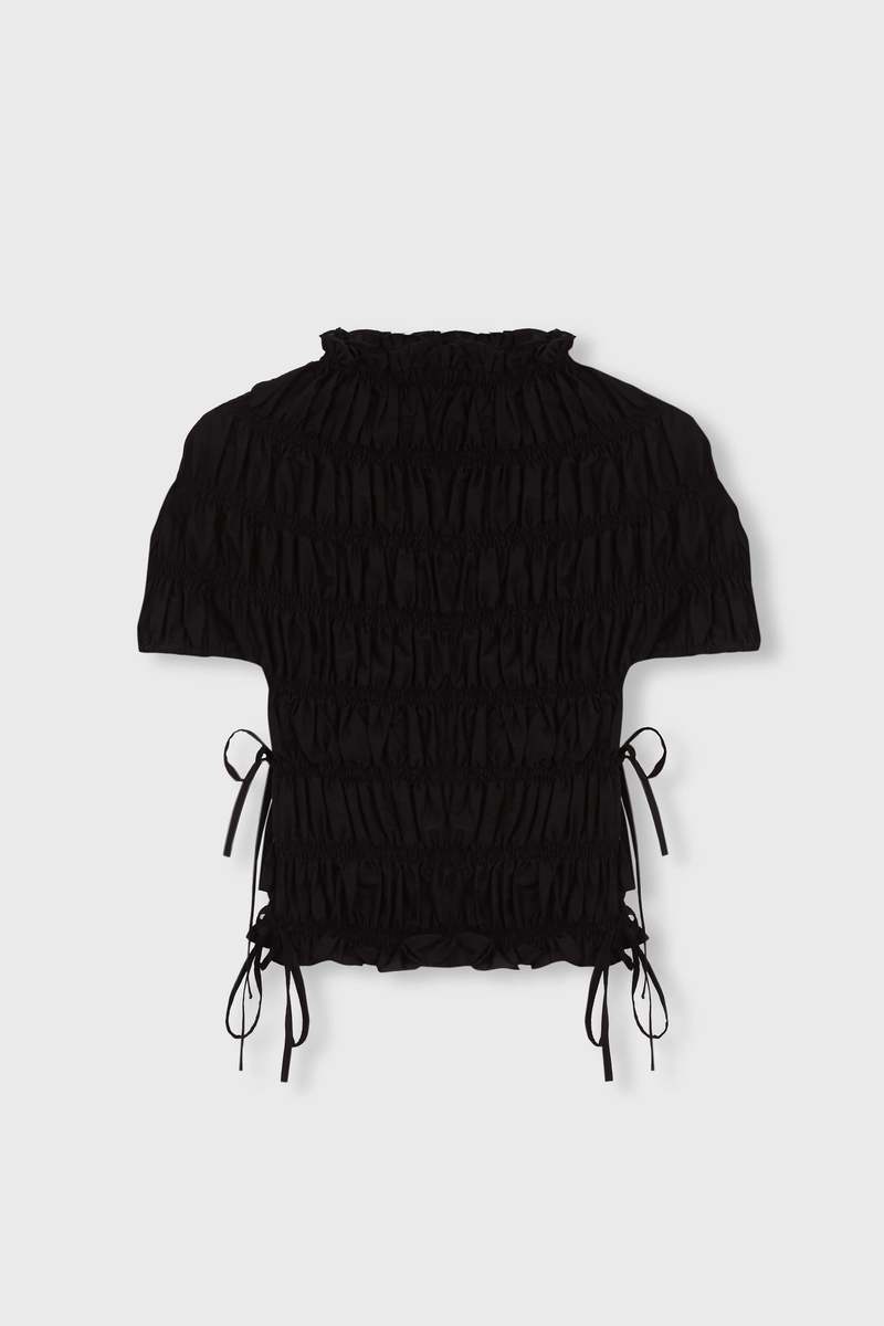 Cordera Sculpted Top - Black | Garmentory