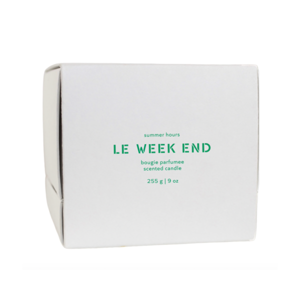 Summer Hours Le Week End Candle Summer Hours Le Week End Candle